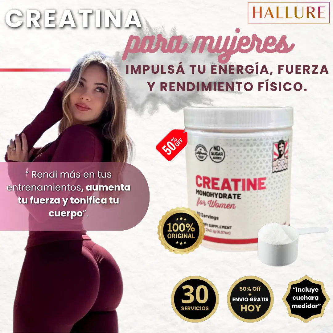 Creatina | Alcanza los resultados deseados