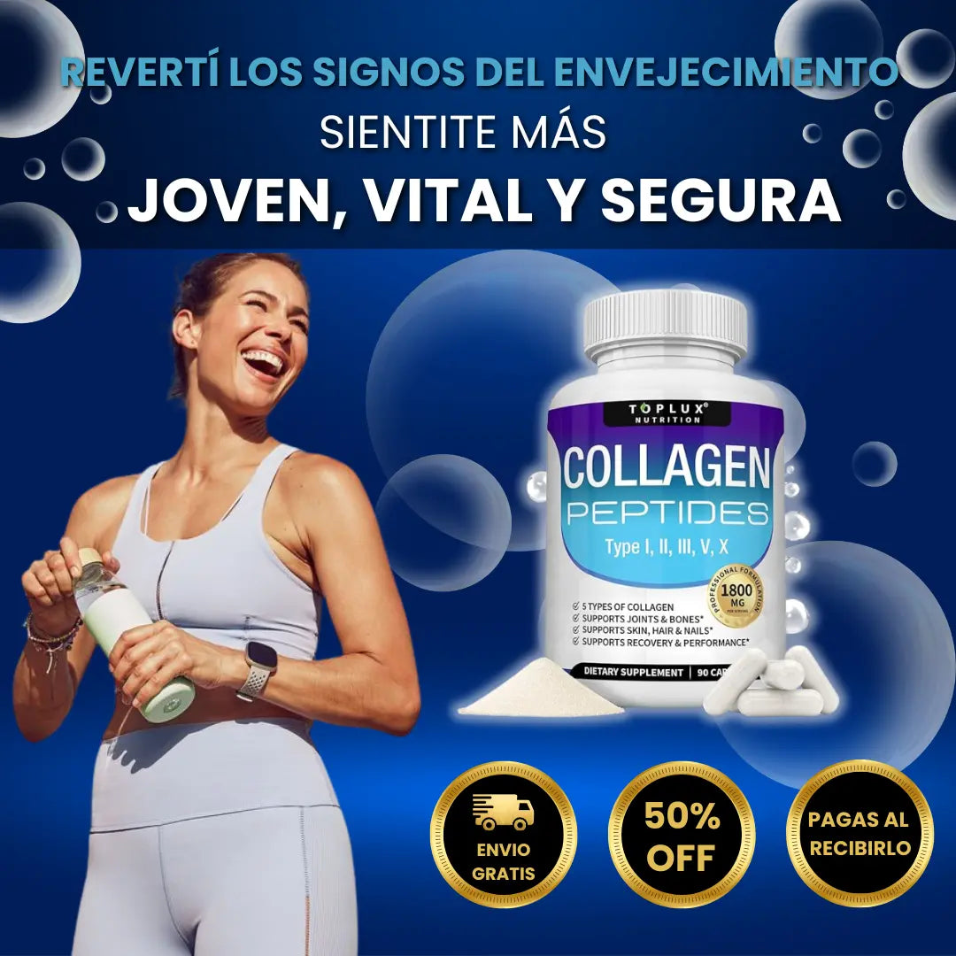 Toplux Colágeno | Juventud que se ve y se siente