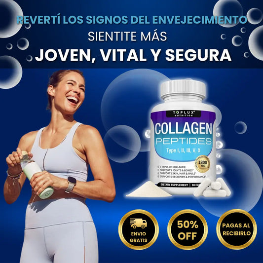 Toplux Colágeno | Juventud que se ve y se siente